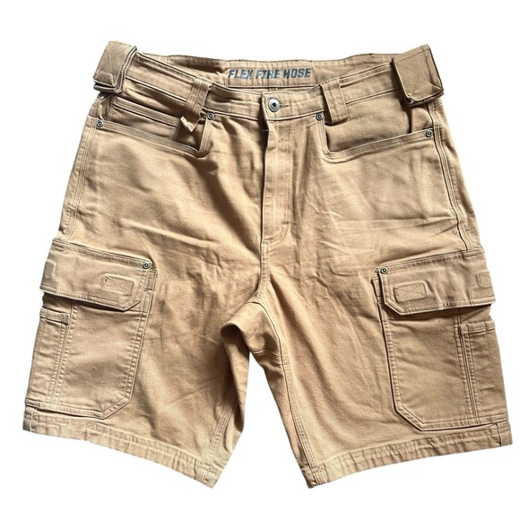 Duluth trading co | flex fire hose cargo shorts size 36 - Picture 1 of 6